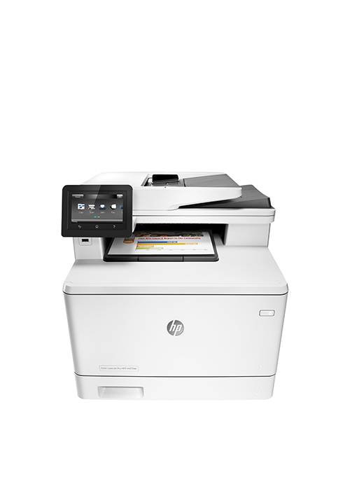 Máy in Laser Màu Đa chức năng HP LaserJet Pro 400 color MFP M477FDW (CF379A) (in mạng, scaner, photo, copy, fax)